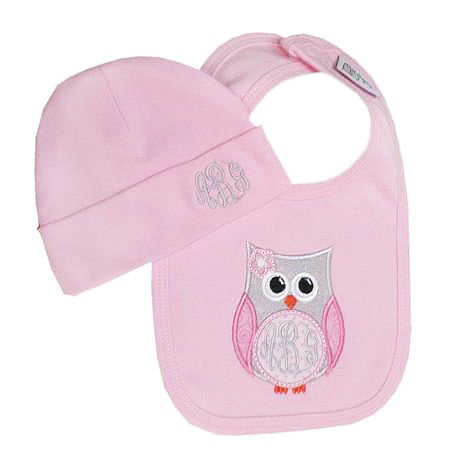 'Hootie Cutie' Personalized Baby Gift Set