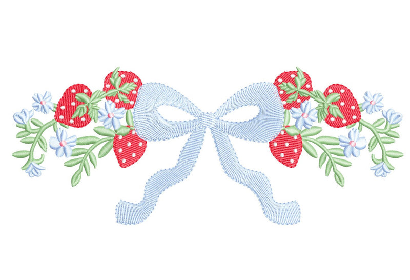 Sweet Bow & Strawberries