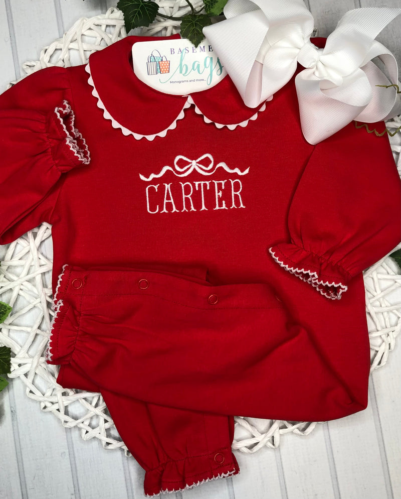 RicRac Long Romper