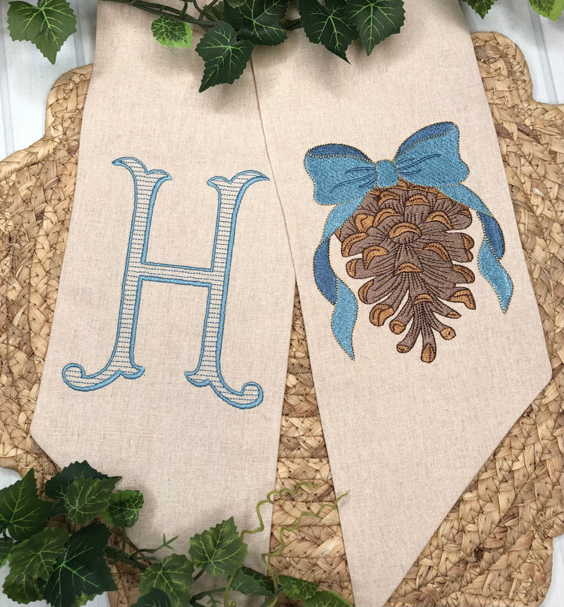Wreath Sash