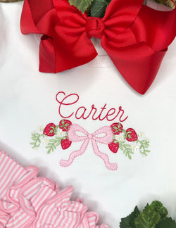Sweet Bow & Strawberries