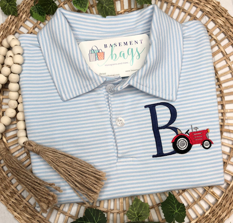 Micro-stripe Polo