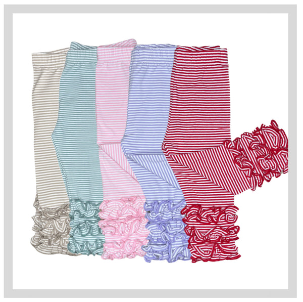 Triple Ruffle Leggins