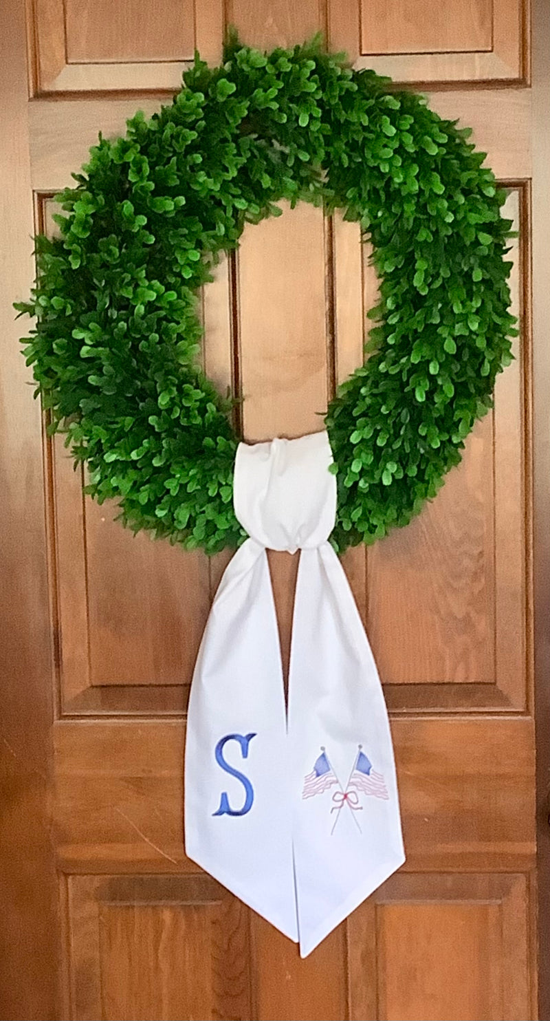 Wreath Sash