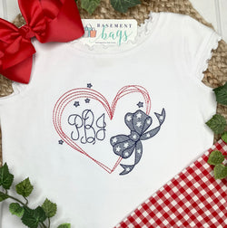 Patriotic Heat and Bow