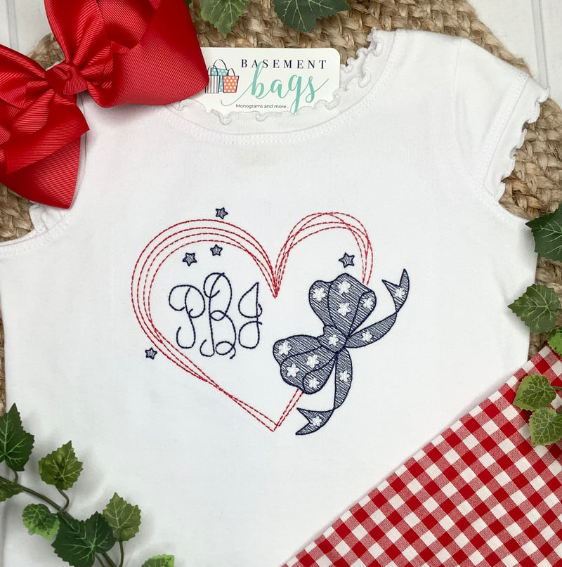 Patriotic Heat and Bow