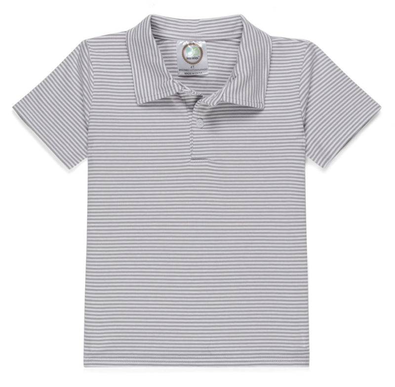 Micro-stripe Polo