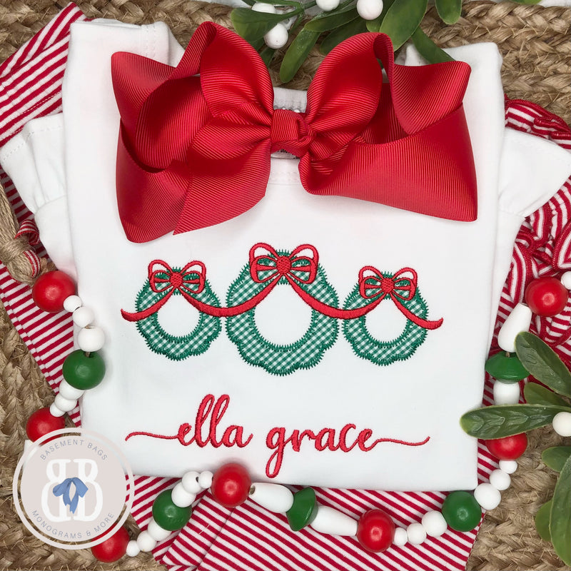 Christmas Wreath Trio