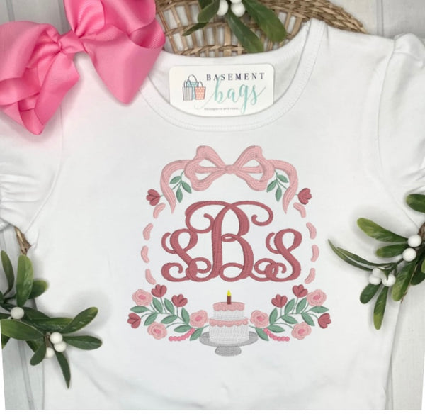Ribbon Birthday Frame