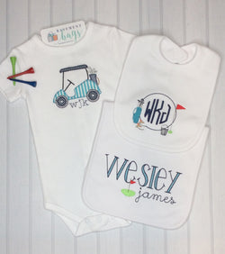 Wesley Personalized Baby Gift Set