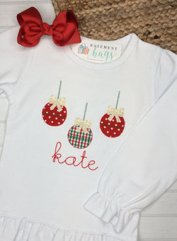 Christmas Ornaments Tee Shirt