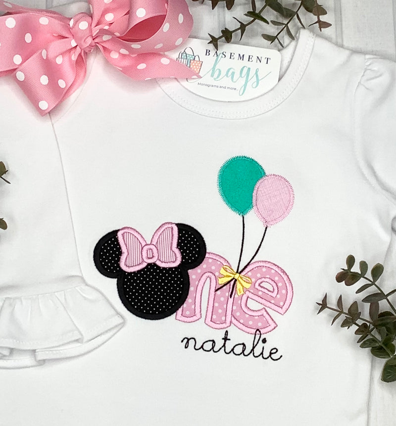 Favorite Mouse First Birthday Shirt