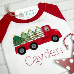 Flatbed Christmas Tree Hauler Shirt