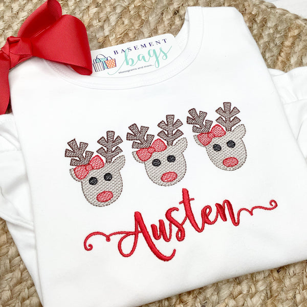 Austen's Bow Reindeer