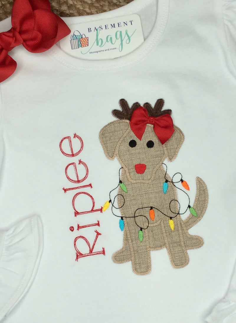 Reindeer Puppy Shirts