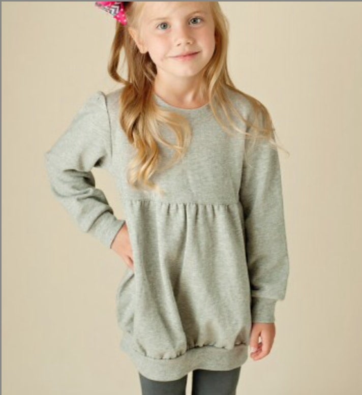 Bubble Sweatshirt with Appliqued Name