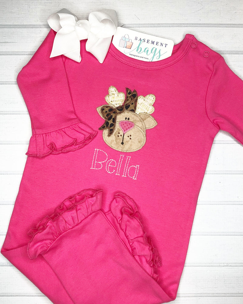 Long Ruffled Romper