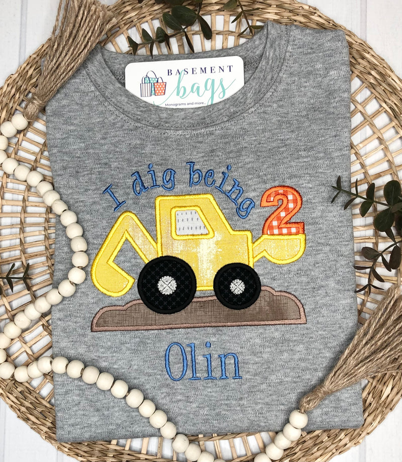 ‘I Dig Being…’ Birthday Shirt