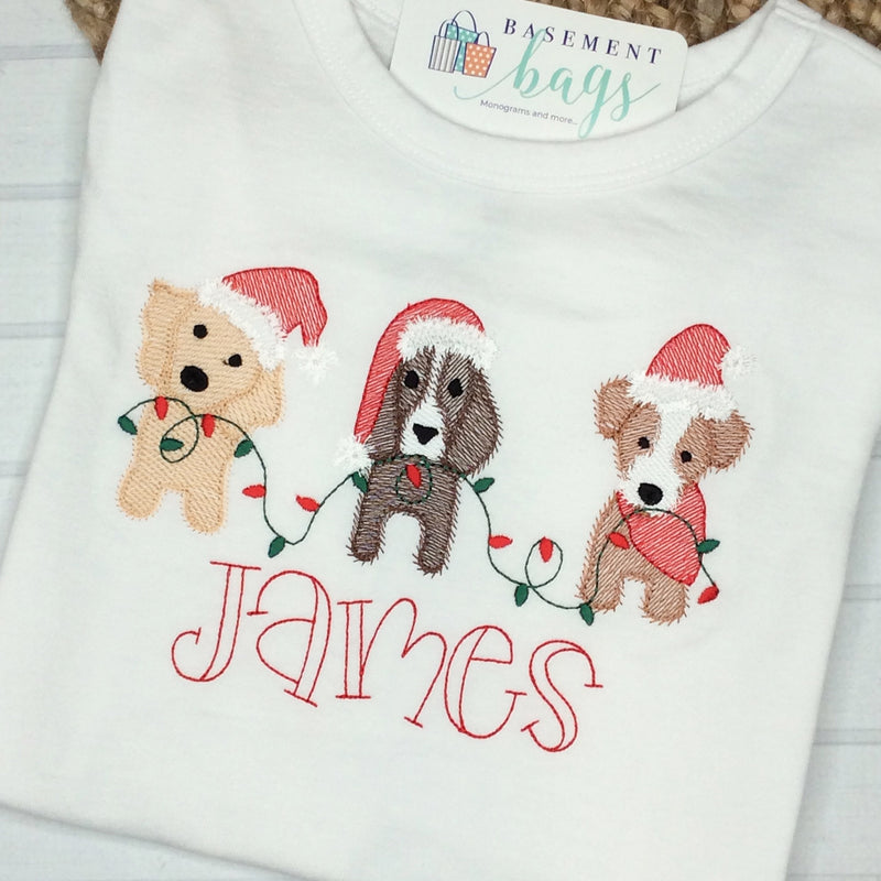 Santa Pups Shirts