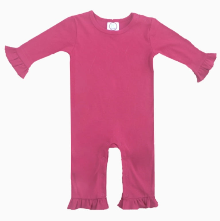 Long Ruffled Romper
