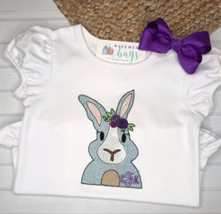 Floral Bunny Shirt