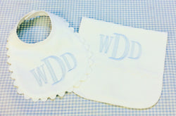 Heirloom Bib and Burp Set