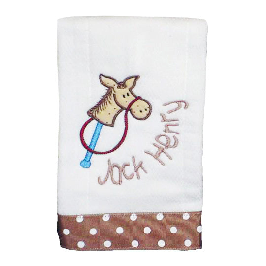 Personalized Burp Cloth