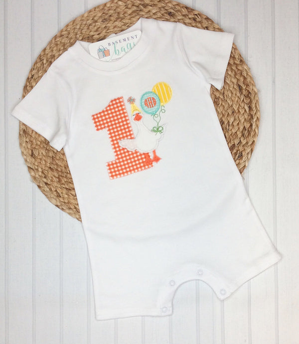 Personalized Unisex Baby Romper
