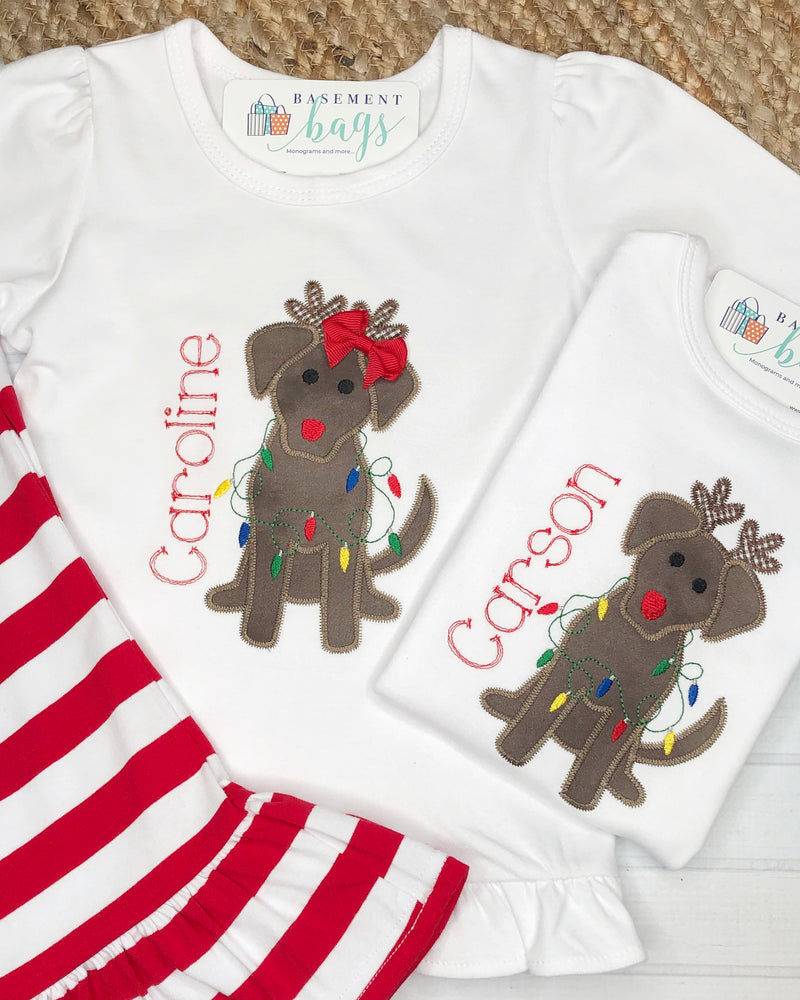 Reindeer Puppy Shirts