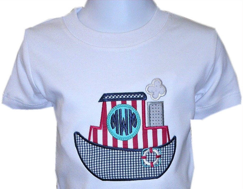 monogrammed boy tee shirts