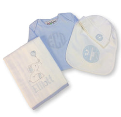 Elliott Personalized Baby Gift Set