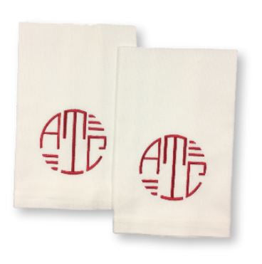 Monogrammed Kitchen Towels 