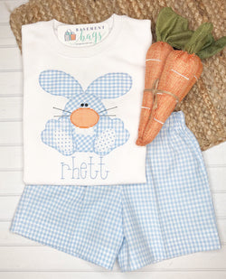 Big Tooth Bunny Boys Shorts Set