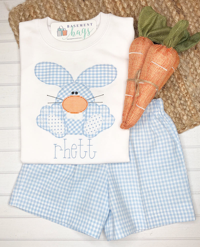 Big Tooth Bunny Boys Shorts Set