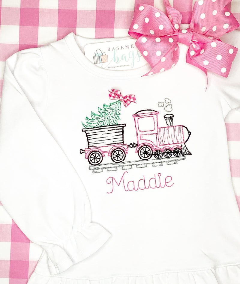 Vintage Christmas Train Shirt