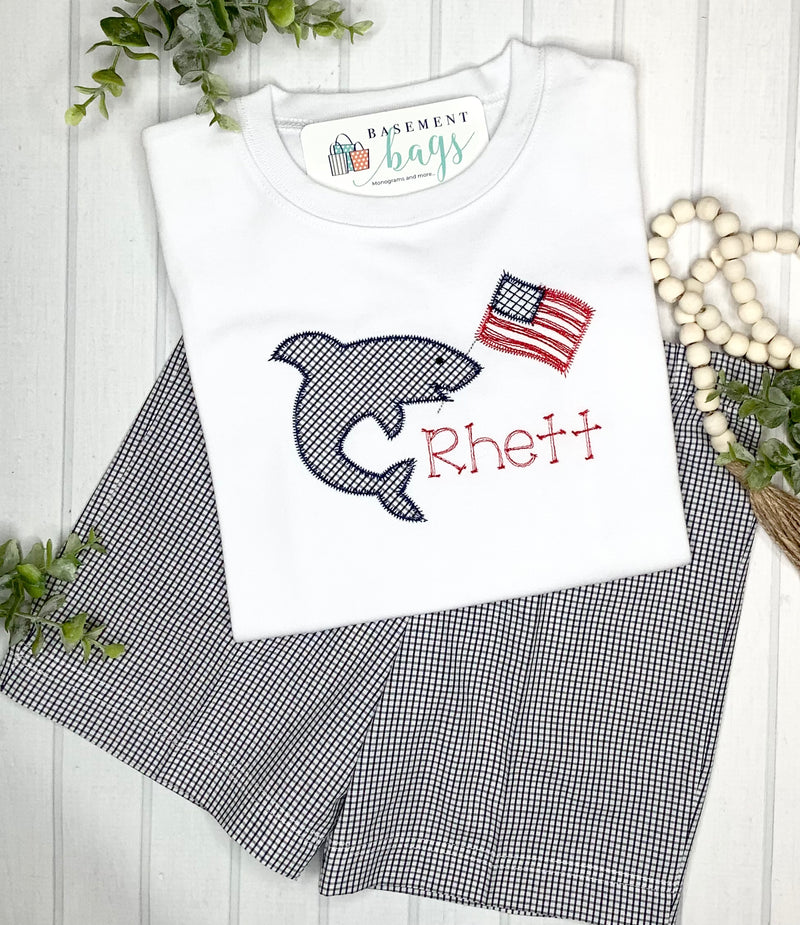 American Shark Boys Shorts Set Set