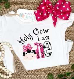 Holy Cow Birthday Shirt