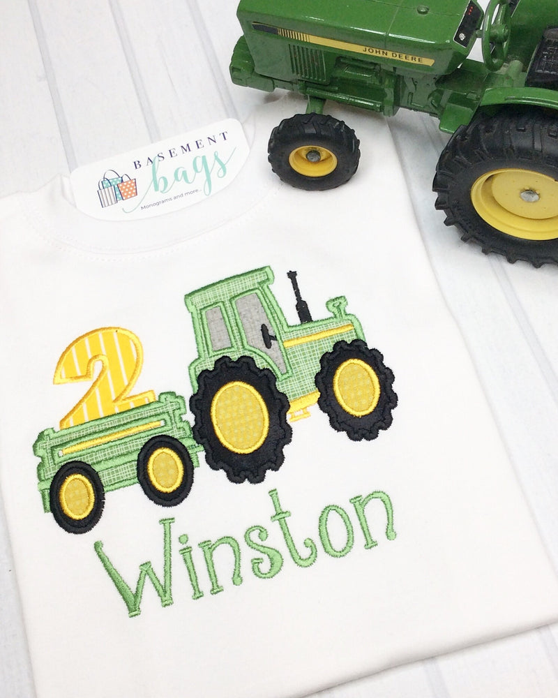Birthday Tractor Shirt