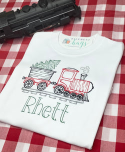 Vintage Christmas Train Shirt