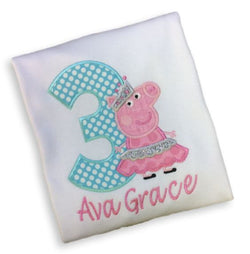Peppa Pig Birthday Shirt