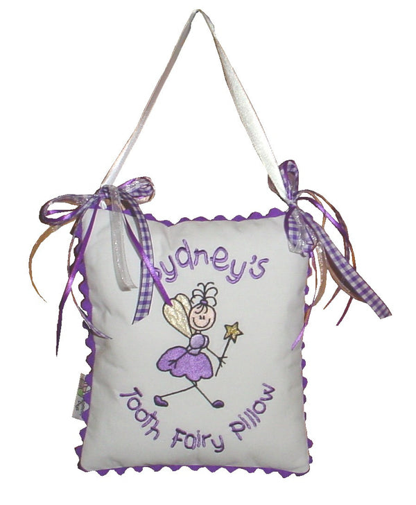 Personalized tooth fairy pillow